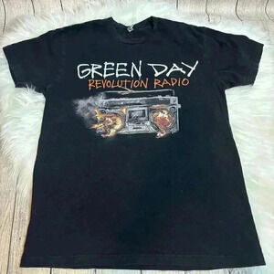 Green Day Revolution Radio Spring Tour 2017 Concert Tshirt Next Level Size S